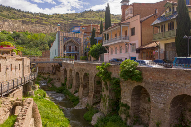 istock Abanotubani - Suphur baths district, Tbilisi Old Town, Georgia 1227108468