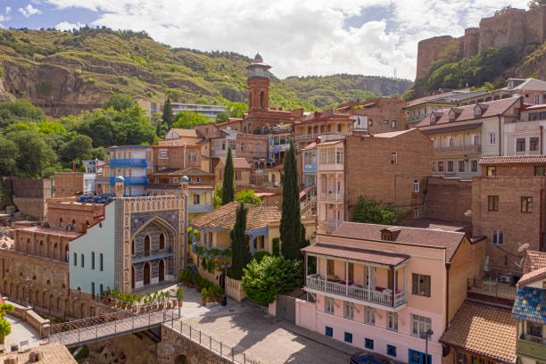 istock Abanotubani - Suphur baths district, Tbilisi Old Town, Georgia 1227108469