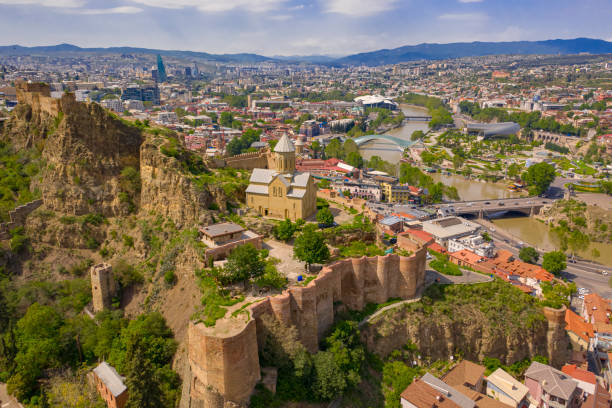 istock Narikala Fortress, Tbilisi Old Town, Georgia 1227108572
