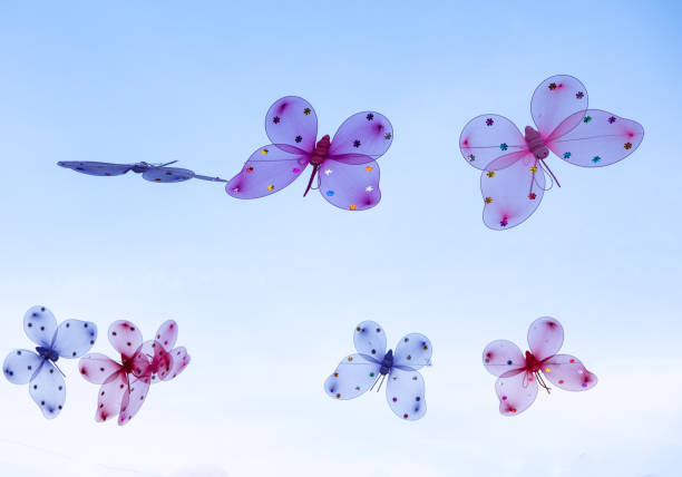 Simulated Butterfly Decoration in the Air