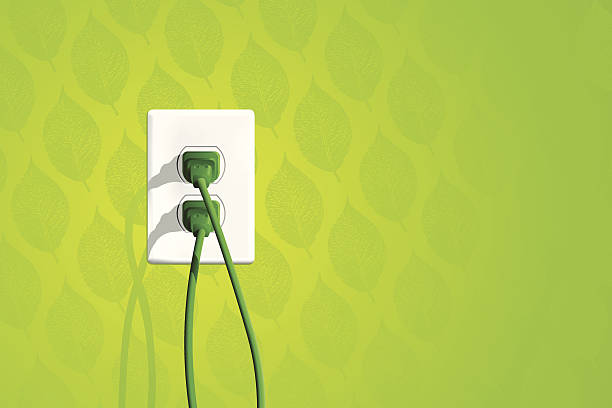 L'énergie verte Prise électrique - Illustration vectorielle