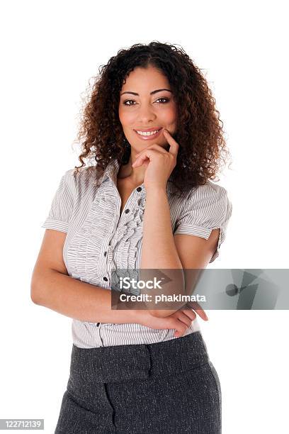 Happy Business Woman Stock Photo - Download Image Now - Adult, Adults Only, Attitude