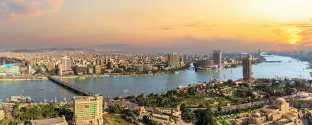 istock Cairo, the capital of Egypt, downtown sunset view 1227121832