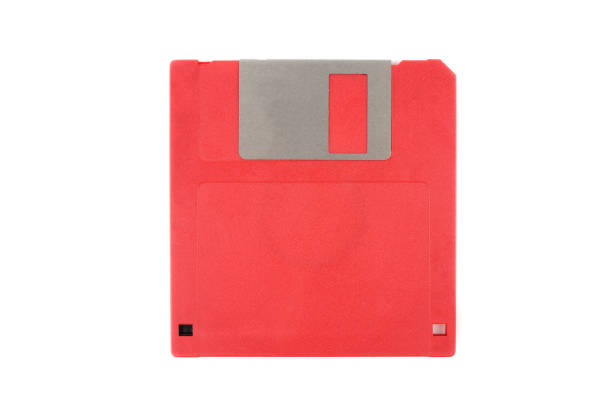 istock Close-Up Of Floppy Disk Against White Background 1227125511