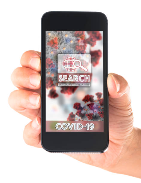 istock contact tracing app on a blank smartphone 1227128968