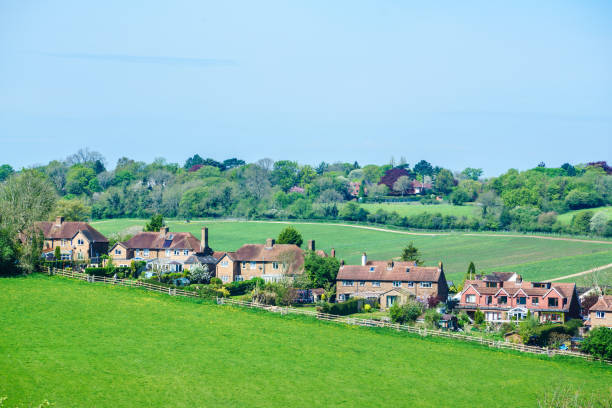 istock Green field in London, UK 1227130774