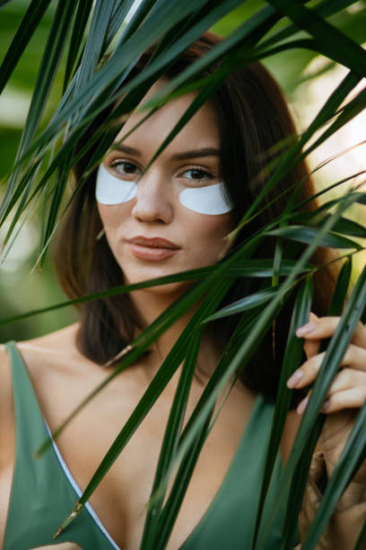 istock brunette woman in wild tropical rainforest 1227131048
