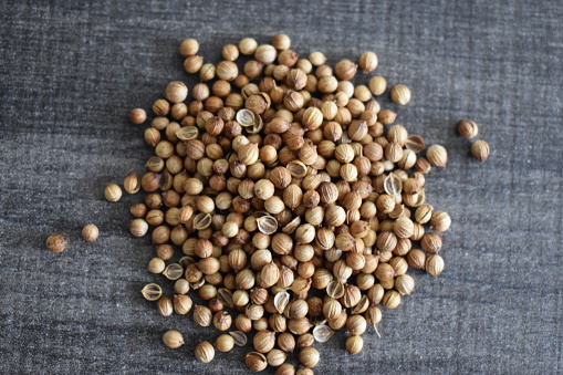 Coriander seeds - can be used as a background