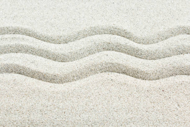 istock Zen Pattern in Sand of Zen Garden 1227139068