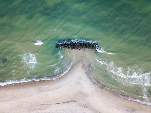 istock Breakwater at Liseleje Beach, Denmark 1227148868