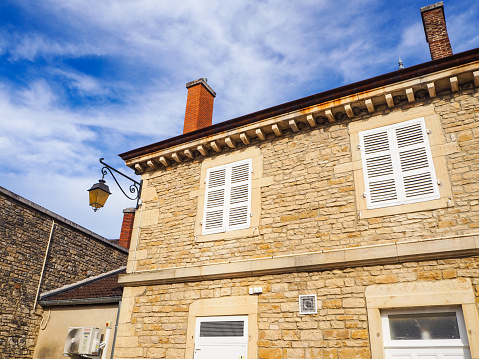 In August 2019, tourists could visit the beautiful village of Meursault in Burgundy in France during a sunny summer day.