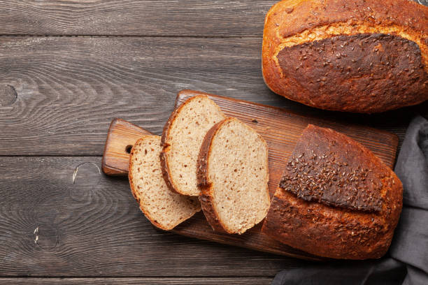 istock Homemade organic bread with seeds 1227170105