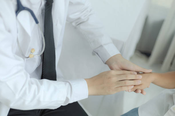 istock Doctor and patient with Coronavirus concept 1227173021