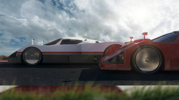 istock Race cars 1227173754