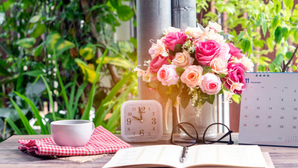 istock Calendar for Planner to plan daily timetable 1227174896