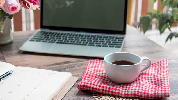 istock Calendar and Laptop for Planner 1227175039