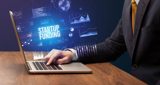 istock Businessman working on laptop, business concept 1227181083