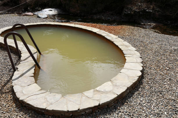 istock Mineral water pool in Narzan Valley 1227189255