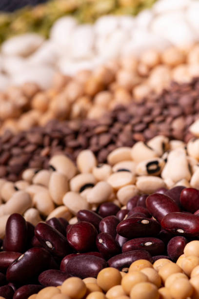 istock Mediterranean diet, colored dried legumes 1227193297