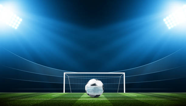 istock Soccer events through the corona virus time 1227197236
