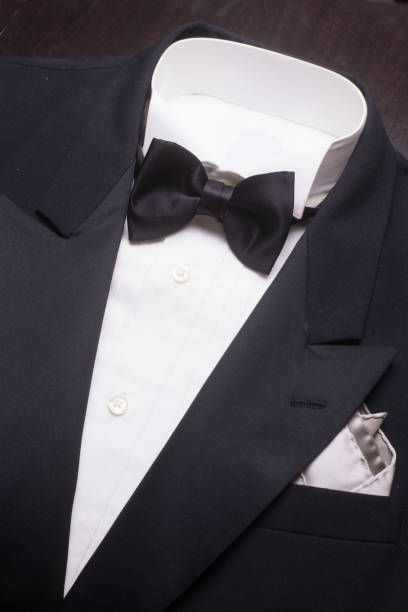 istock Black tuxedo ready for formal occasions and ceromonies 1227200302