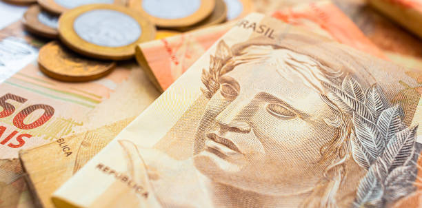 real - brazilian currency. money, dinheiro, brasil, reais. - dinheiro real - fotografias e filmes do acervo