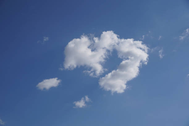 istock Blue sky on a sunny day with fluffy white clouds. Nature background. 1227201630
