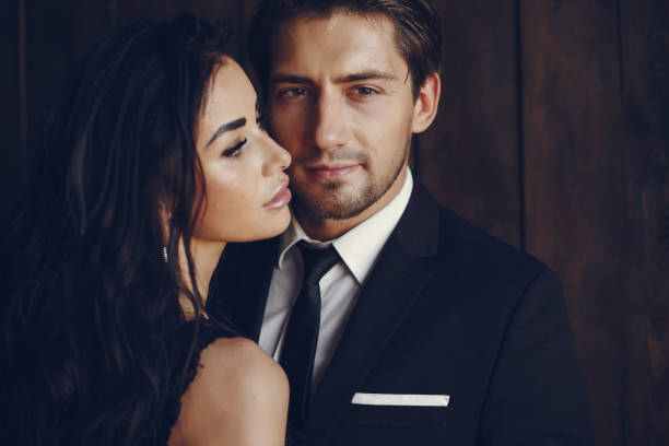 istock Sexy couple at home 1227203394