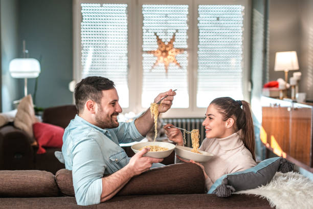 istock Eating lunch at home 1227205929
