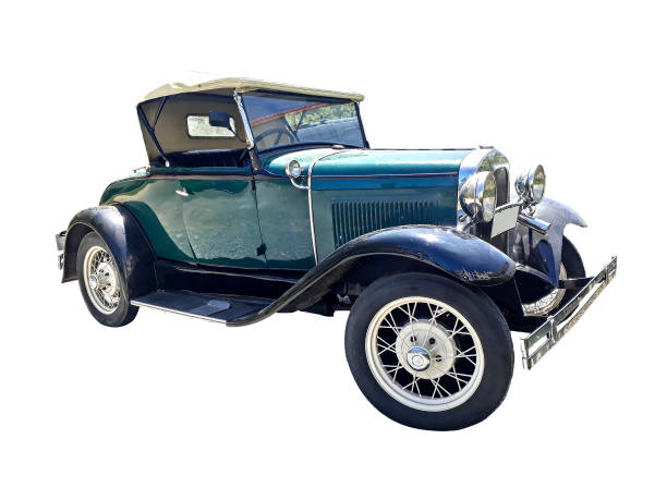 istock Classic Old Car Parked, Punta del Este, Uruguay 1227208577