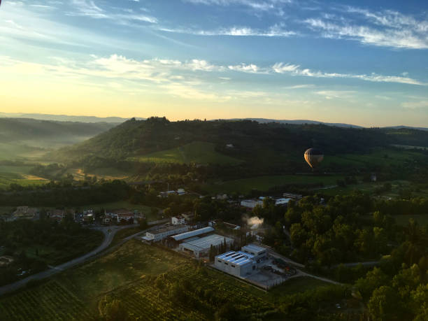 istock Hot-Air Balloon Ride Over Tuscany 1227211503