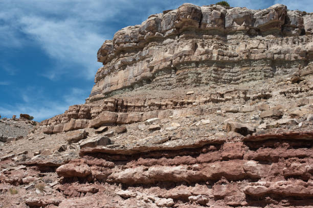istock Strata in a cliff in a western Colorado Canyon 1227211627