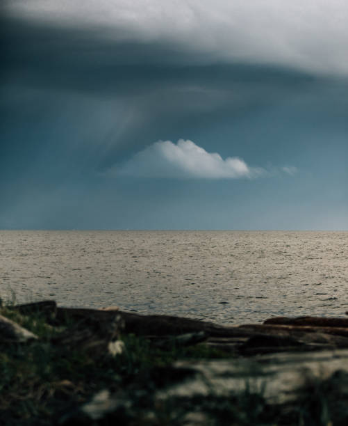 istock Lone Cloud in the middle of a storm 1227216099