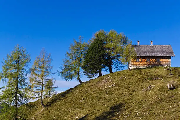 Photo of mountain cottage