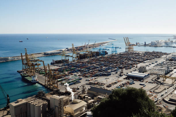 istock Seaport in sunny weather 1227222444