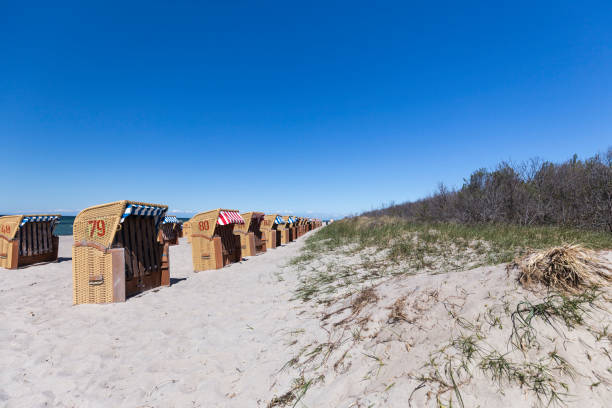 istock beach baskets on the beach of baltic sea 1227224647