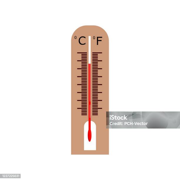 Room Thermometer Stock Illustration - Download Image Now