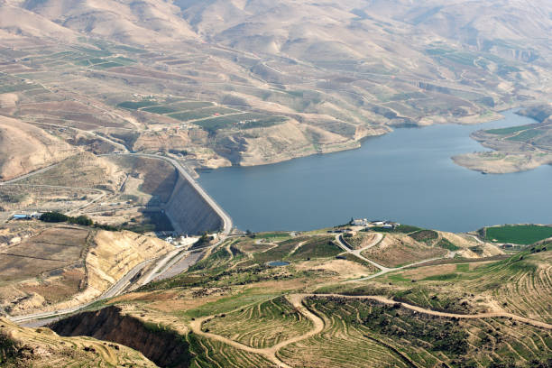 Al Mujib dam on Wadi Mujib river (River Arnon)