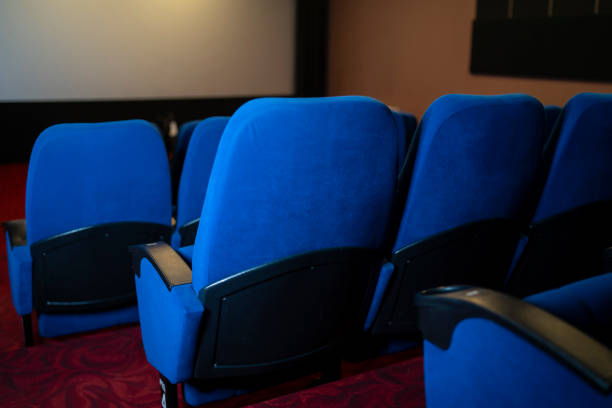 istock Seats in an empty cinema 1227227830