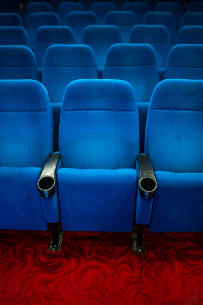 istock Rows of cinema seats 1227227855