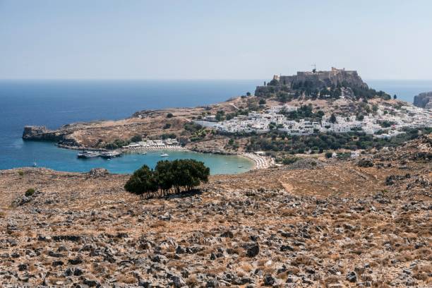 istock Acropolis of Lindos in Rhodes Greece 1227228022