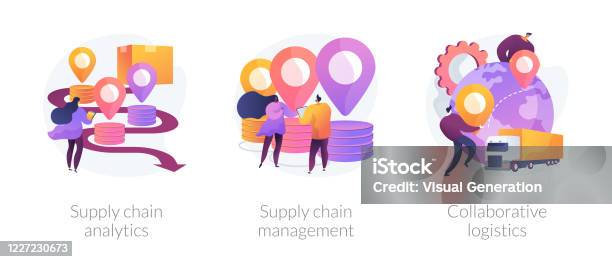Logistics Operation Vector Logistics Operations Control Vector Concept Metaphors Stock ...