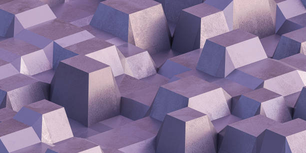 istock abstract concrete block background 3d rendering illustration. modern futuristic grunge industrial design 1227233731