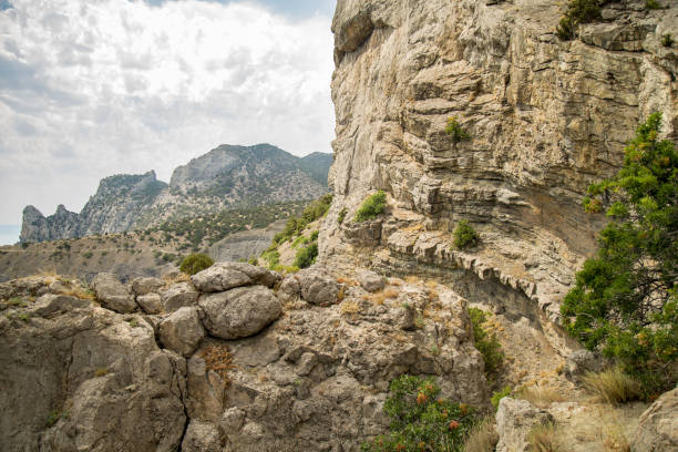 istock New World (Crimea) mountains landscape on the Galitsyn trail 1227243764