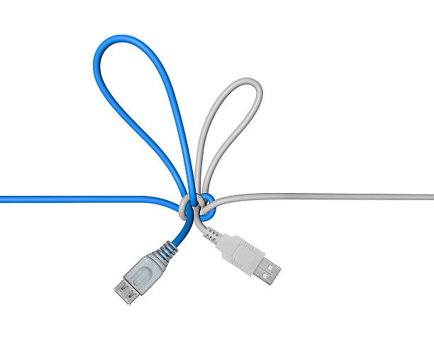 istock USB wire tied in a knot 122725650
