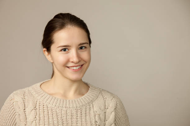 istock studio portrait of a young woman 1227256551