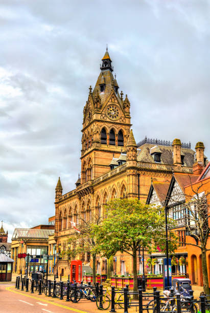 Chester Town Hall in England The Town Hall of Chester in England, UK chester england stock pictures, royalty-free photos & images