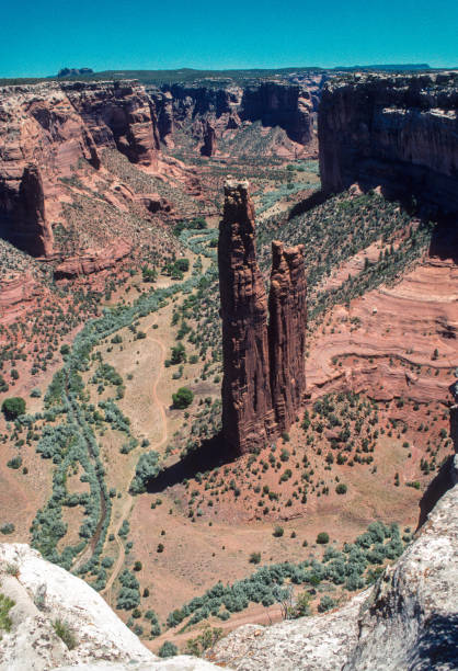 istock Canyon de Chelly NM - Spider Rock Vertical - 1998 1227264398