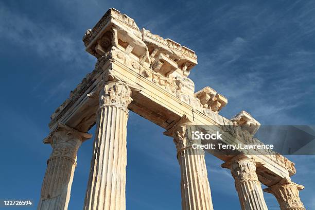 Temple Of Apollo Side Turkey Stock Photo - Download Image Now - Ancient Civilization, Antalya Province, Apollo