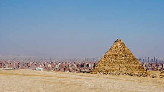 Pyramid complex in Giza Area
